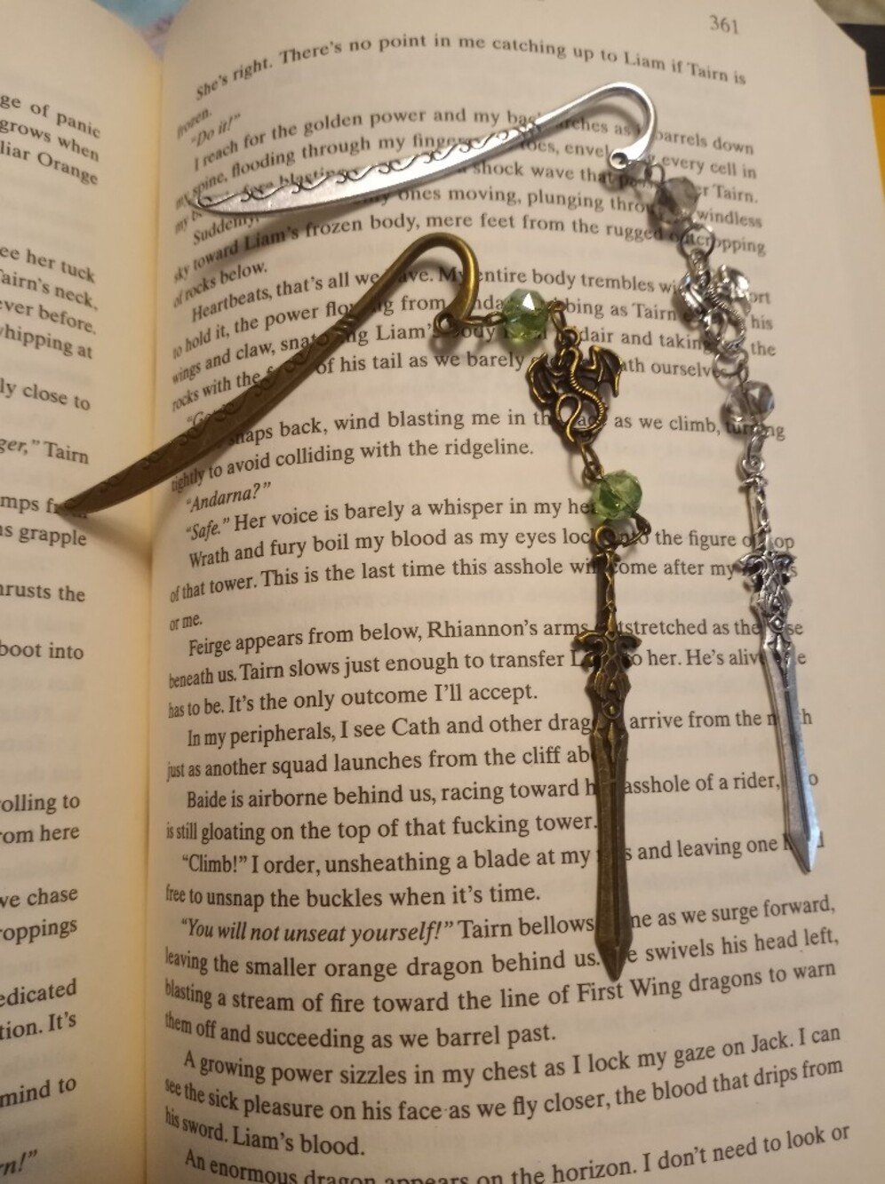 Dragon Hanging Bookmark